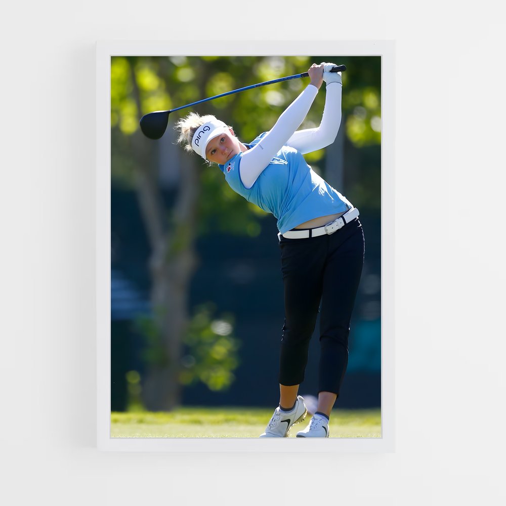 Poster Brooke de henderson – affiche Golf (vue 3)